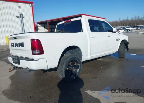 2017 Ram 1500 Night 4X2 5'7 Box из США, поврежденный, VIN 1C6RR6MT2HS574384